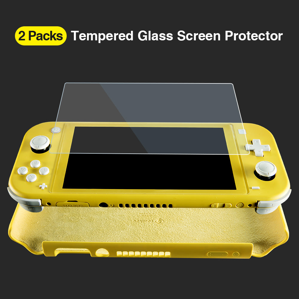 tomtoc Liquid Silicone Case for Nintendo Switch Lite | Yellow