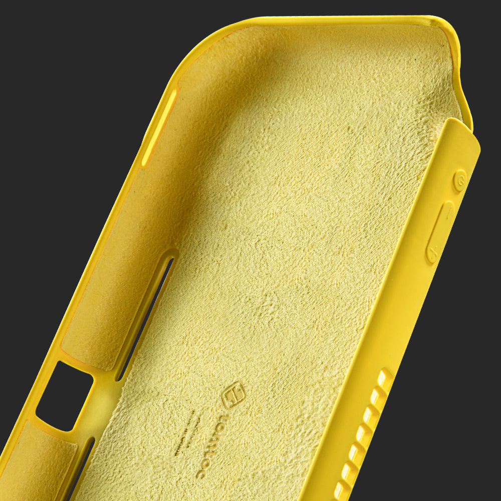 tomtoc Liquid Silicone Case for Nintendo Switch Lite | Yellow