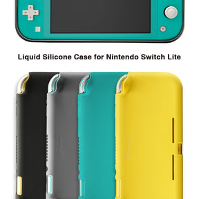 tomtoc Liquid Silicone Case for Nintendo Switch Lite | Yellow