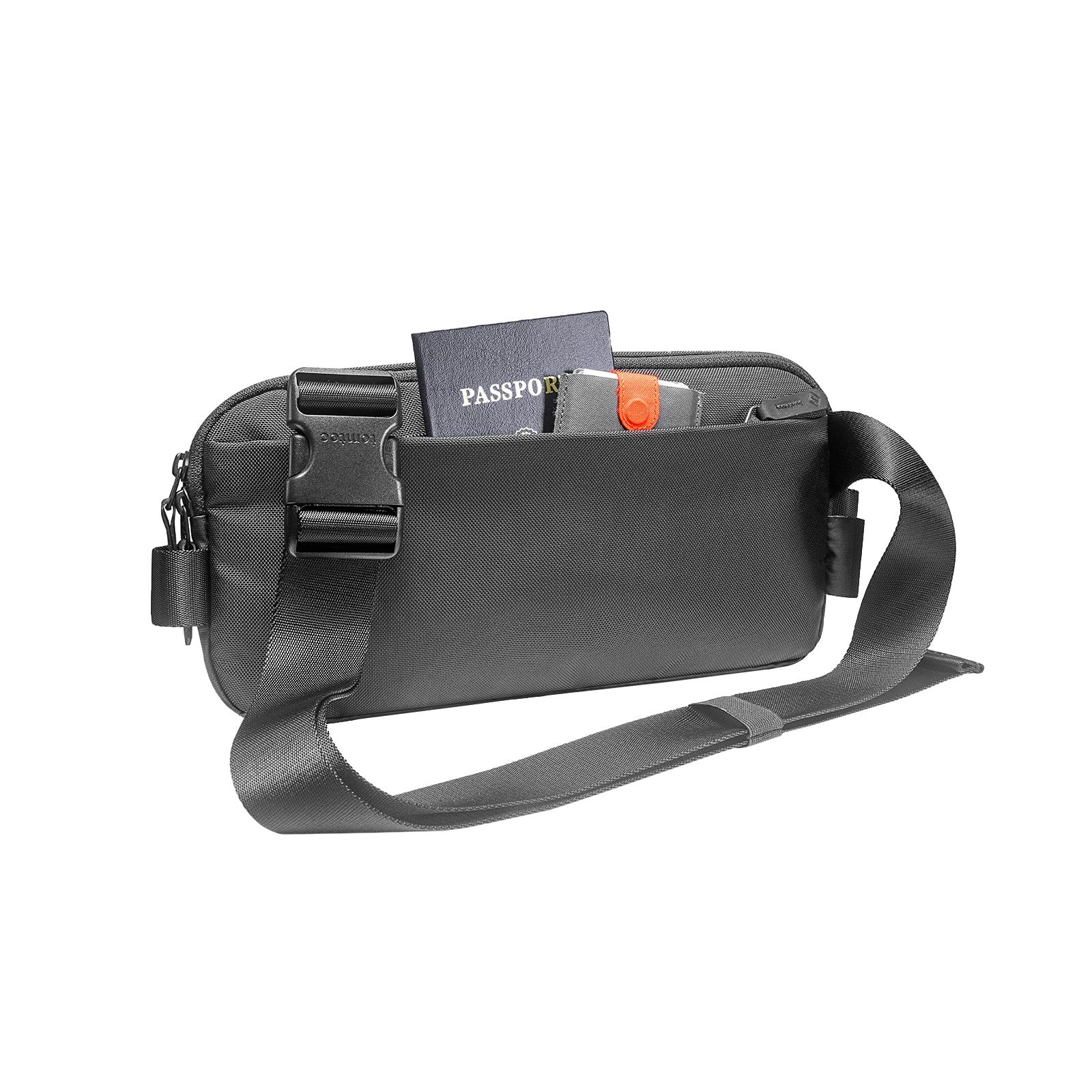 Urban Satchel Bag with Smart Sleeve- Black